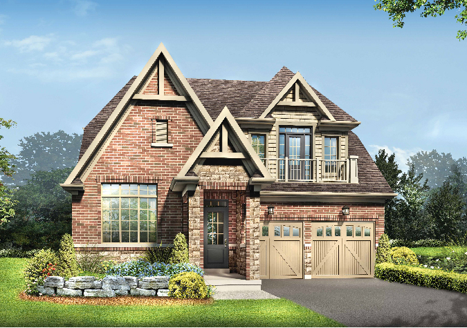 Belmont 3 bedrooms 43' new homes in Whitby